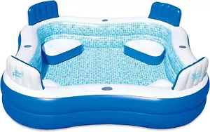 Blue Wave NT6126 88" x 26" Deep Premier Family aufblasbarer Pool mit Abdeckung - Bild 1 von 4