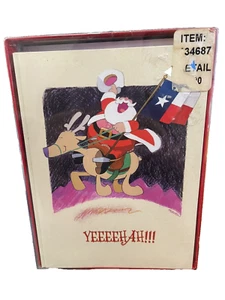 VTG Kersten Brothers Christmas Collection Greeting Cards New Unopened Box of 18 - Picture 1 of 2