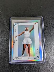 2021 Topps Chrome Tennis Aces Coco Gauff RC #ACE-5 Refractor 🎾