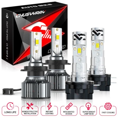 For KIA Borrego 2009 2010 2011 6X LED Headlight High/Low Beam + Fog Light Bulbs - Изображение 1 из 4