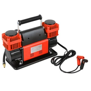 150 PSI 60mm Off-Road Dual Cylinder Air Compressor Air Pump With Hose - Picture 1 of 9