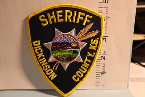 police patch DICKINSON COUNTY SHERIFF KANSAS - Bild 1 von 1