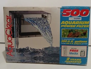 AquaClear Hang On Filter 500 - Filtration for Aquarium Fish Tank 378.5 Lts - 2 - Picture 1 of 10