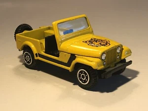 Seltener 3 Zoll 1980 Jeep CJ7 Edocar Hong Kong 1/64 Diecast neuwertig lose - Bild 1 von 5