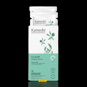 KAMEDIS - Pegatinas CLARAS para espinillas 24 pegatinas desechables - Imagen 1 de 3