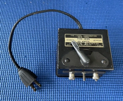 Lionel #1035 60 Watt Transformer (1947) Postwar **Tested** - Image 1 of 4