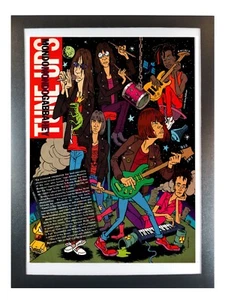 The Ramones Mondo Mondo Gabba Hey Punk Rock 1992 - Guitarra Enmarcada Mundo Página Completa - Imagen 1 de 7
