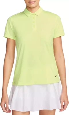 NIKE WOMEN'S DRI FIT PERFORMANCE VICTORY GOLF POLO SMALL - Image 1 of 4