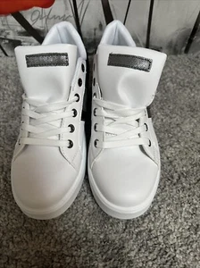 Scarpe casual da donna decolte grosse zeppa plateau sneakers scarpe da ginnastica donna 5 - Foto 1 di 13