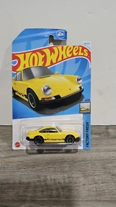 2024 Hot Wheels #46/250 Porsche 911 Carrera RS 2.7 Factory Fresh 4/10 Yellow - Picture 1 of 3