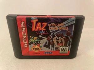 Taz in Escape From Mars (Sega Genesis, 1994) Cleaned Tested Working - Picture 1 of 7