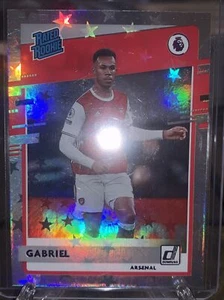 2020 21 Chronicles Soccer GABRIEL Donruss Rated Rookie Astro Parallel RC Arsenal - Picture 1 of 7
