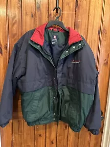VTG CHAPS RALPH LAUREN Puffer NAVY/RED/GREEN JACKET/COAT XL - Picture 1 of 6