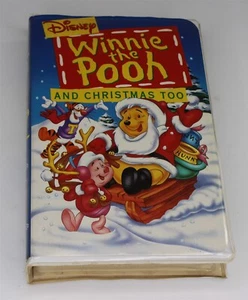 Winnie l'ourson et Noël aussi (VHS, 1997) - Photo 1/3