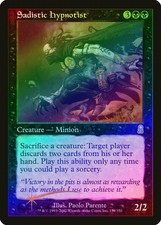 Sadistic Hypnotist FOIL Odyssey HEAVILY PLD Black Uncommon MAGIC CARD ABUGames