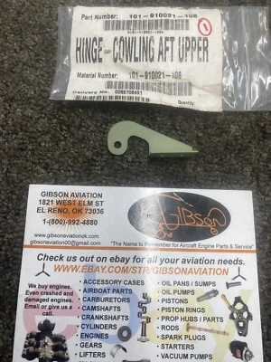 CESSNA 101-910021-108 COWLING AFT  UPPER HINGE - Image 1 of 3