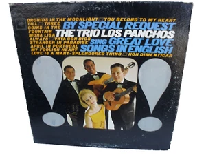 THE TRIO LOS PANCHOS LP-" GREAT LOVE SONGS IN ENGLISH " 1963 COLUMBIA RECORDS/VG - Picture 1 of 4