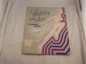 VINTAGE HOLIDAY ON ICE COLORING BOOK 1970 - ALL PAGES ARE COLORED - Picture 1 of 6