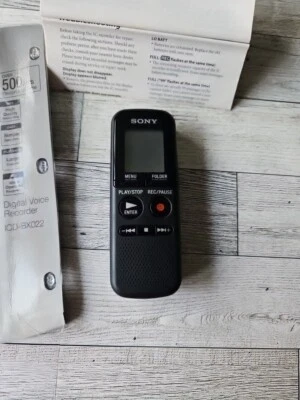Sony Digital Voice Recorder ICD-BX022 Dictation - Image 1 of 4