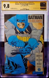 Batman: The Dark Knight Returns #2 CGC SS 9.8 1st Print Signed by Frank Miller - Picture 1 of 2