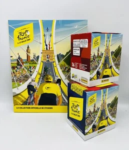 Tour de France 2025 - Album figurine + 2x Scatole Box 72 bustine Panini - Foto 1 di 1