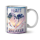 Heart Breaker View NEU weißer Tee Kaffeebecher 11 Unzen | Wellcoda