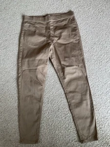 Marks & Spencer Camel Jeggings - Size 16 - IMMACULATE - Picture 1 of 7