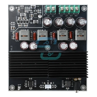 Dual Core TPA3255 HiFi Stereo 2CH Class D Audio Power Amplifier Board 2*600W - Bild 1 von 4