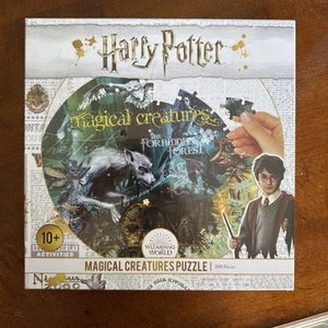Harry Potter The Forbidden Forest Magical Creatures 500 Piece Puzzle New Sealed - Picture 1 of 2