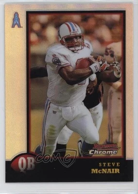 1998 Bowman Chrome Refractor Steve McNair #37 - Image 1 of 2