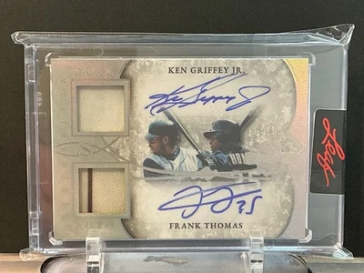 Hoja espectacular de béisbol 2025 Ken Griffey Jr & Frank Thomas #DM-4 03/10 Foto 1 de 3