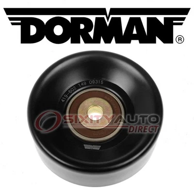 Dorman TECHoice Drive Belt Tensioner Pulley for 2002-2004 Chrysler Concorde gd Foto 1 de 4