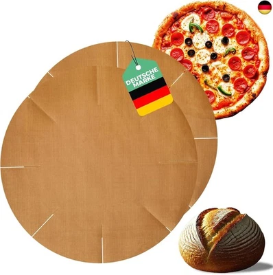 Dauerbackfolie 2er Set, Backpapier Springform, Premium Dauerbackfolie rund, - Bild 1 von 4