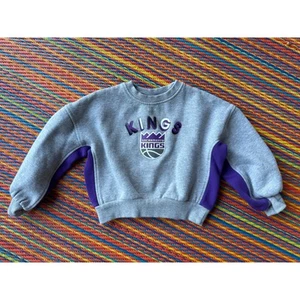 New Era Sacramento Kings Youth Sweatshirt, Size XS (4/5, NBA Pullover) - Picture 1 of 4