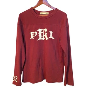 Vintage 90s Ralph Lauren Polo PRL Lettering Athletic Design Pullover Size Large - Picture 1 of 4