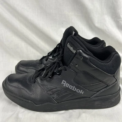 Reebok Royal Hi2 Basketball Shoes CN4108 Black Sneakers Lace Up Men 10.5 - Image 1 of 4