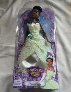 DISNEY THE PRINCESS  TIANA AND THE FROG DOLL IN WEDDING DRESS TOAD FIGURINE - Bild 1 von 8