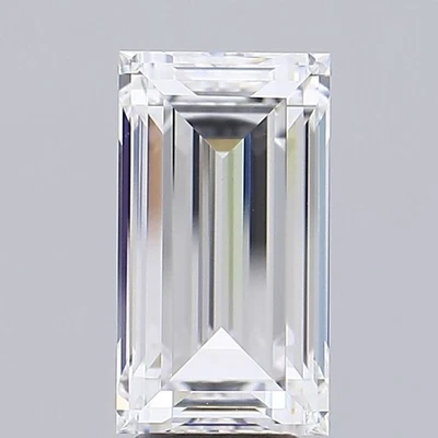 Diamante suelto cultivado en laboratorio Baguette 5,02 quilates D VVS2 CVD IGI certificado Foto 1 de 3