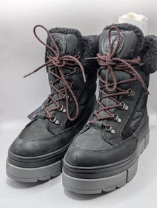 Pajar Women's Henta Winter Boots Ice Gripper Snow Shoes Black UK Size 6 EU 39 - Picture 1 of 12