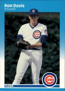 1987 Fleer #558 Ron Davis - Bild 1 von 2