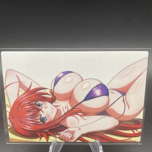 Rias Gremory Anime Waifu Card Doujin ACG Goddess Holo - Picture 1 of 4