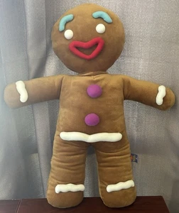 Dreamworks Shrek The Third Gingerbread Man ‘Gingy’ Giant Plush Toy (37cm) RARE - Bild 1 von 14