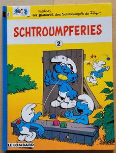 Les Schtroumpfs Schtroumpferies T 2  PEYO éd Lombard Avril 1996 EO - Imagen 1 de 4