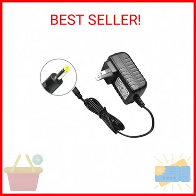 Cargador de Pared para Reproductor de DVD Portátil, Cable de Alimentación AC-DC Adaptador de Red Comp Foto 1 de 2