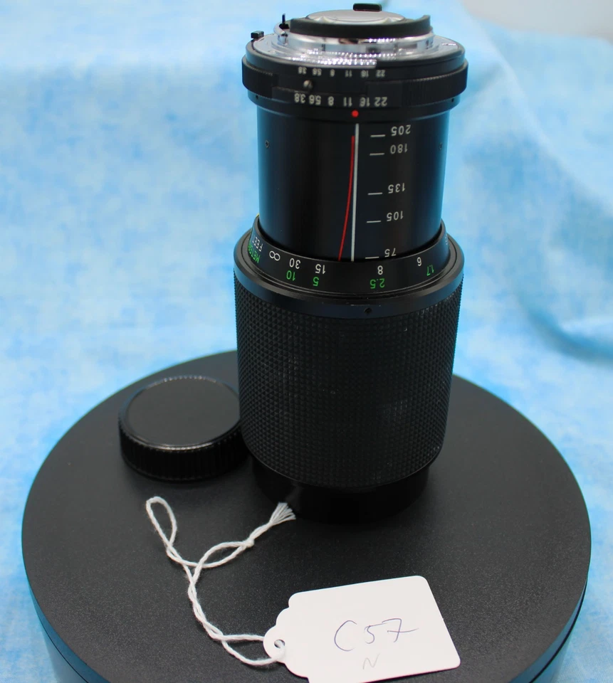 Vivitar 75-205mm f/3.8 MC Zoom Lens for Nikon AI – Macro Focusing Zoom – Clean - Image 1 of 4