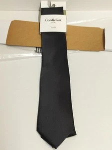 Goodfellow & Co Neckties Men's Ties Solid Black New with Tags - Picture 1 of 8