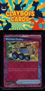 Precious Trolley SV08: Surging Sparks Pokémon 185/191 ACE NM+ - Picture 1 of 2