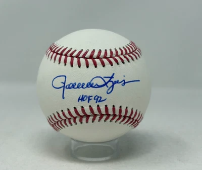 Rollie Fingers Signed Rawlings Official MLB Baseball HOF 92  Insc PSA 754 - Image 1 of 2