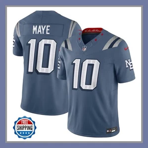 New England Patriots Drake Maye Nike 2025 Rivalries Collection Limited Jersey ✅✅ - Picture 1 of 6