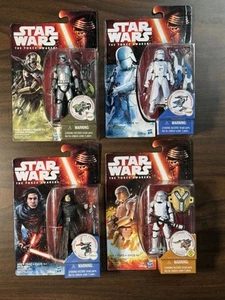 Star Wars The Force awakens Lot 4 Action Figuren Disney Hasbro 2015 First Order - Bild 1 von 8
